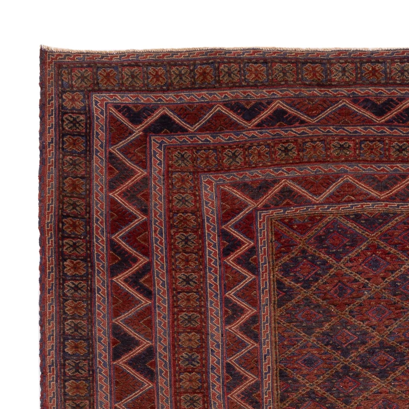 Kelim Afghan Teppich 202x271cm - rot
