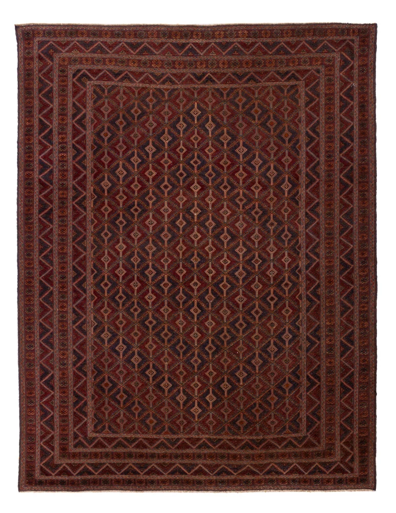 Kelim Afghan Teppich 199x274cm - rot