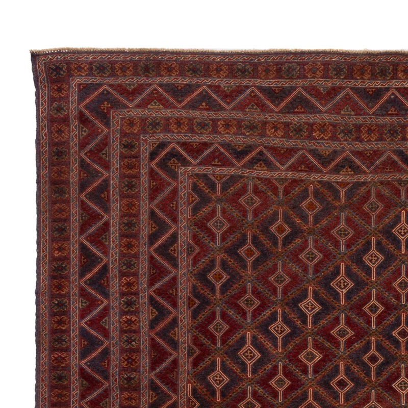 Kelim Afghan Teppich 199x274cm - rot