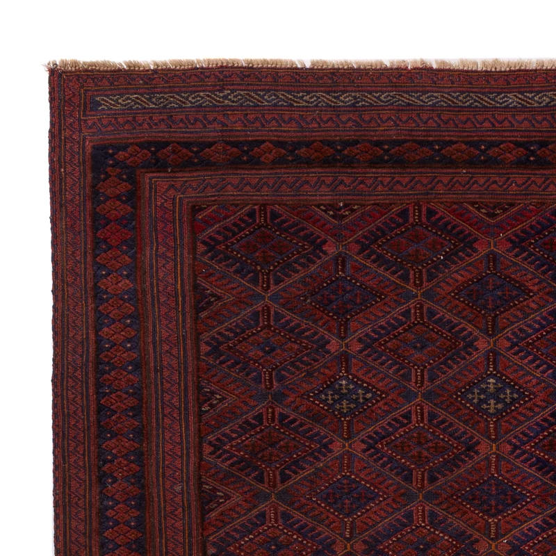 Kelim Afghan Teppich 203x270cm - rot