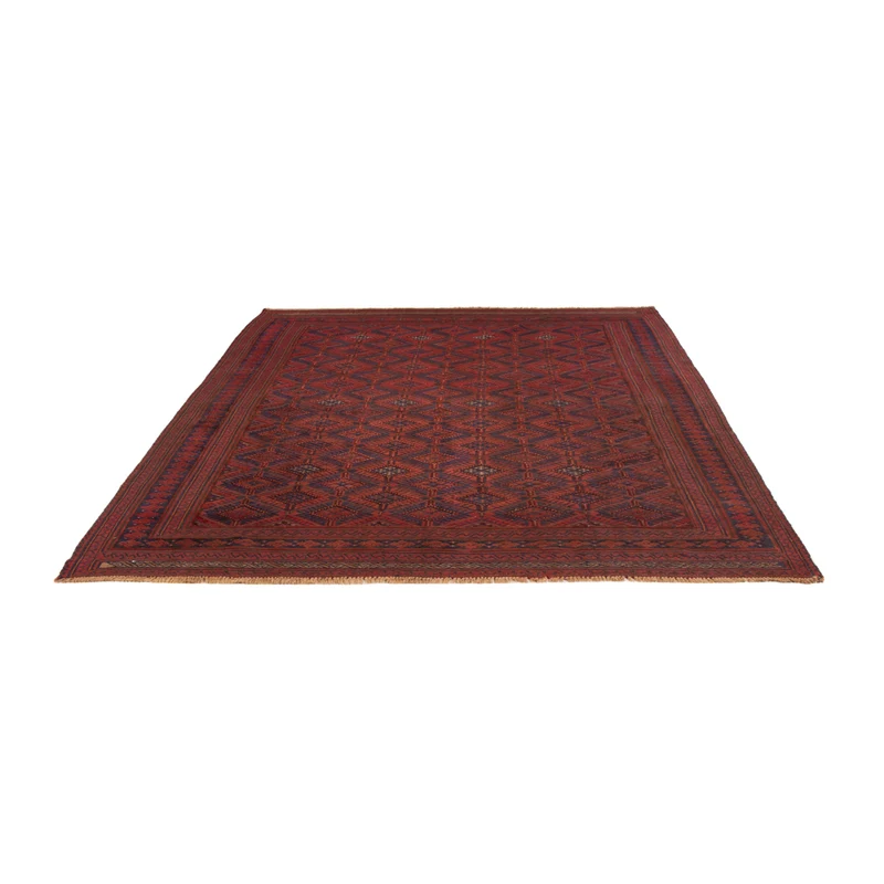 Kelim Afghan Teppich 203x270cm - rot