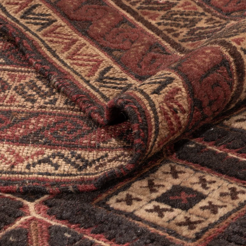 Kelim Afghan Teppich 198x270cm - rot
