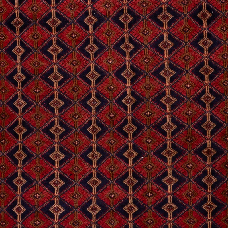 Kelim Afghan Teppich 197x274cm - rot