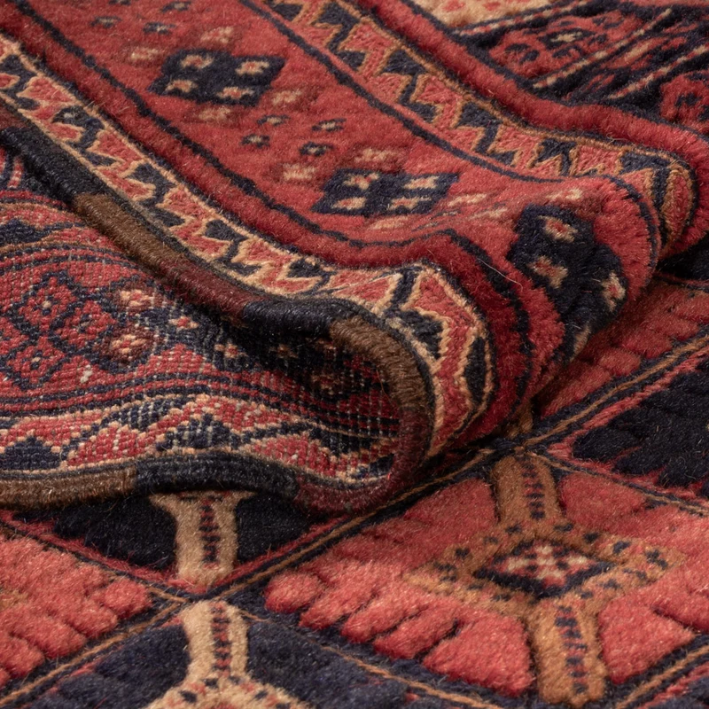 Kelim Afghan Teppich 197x274cm - rot