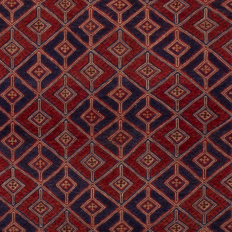Kelim Afghan Teppich 203x264cm - rot