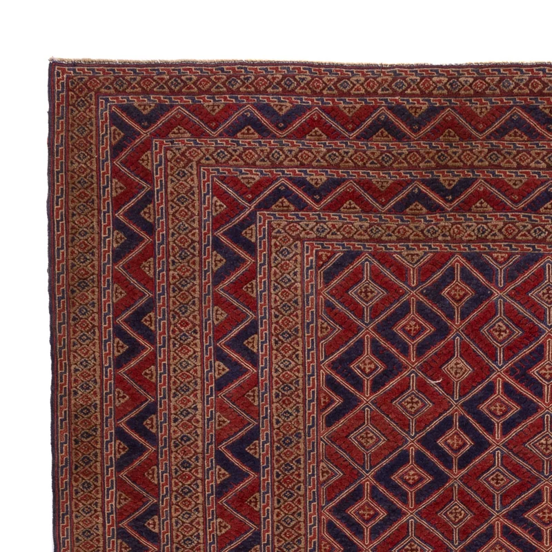 Kelim Afghan Teppich 203x264cm - rot