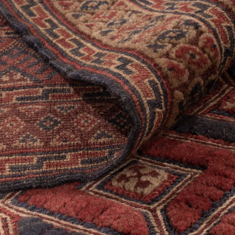 Kelim Afghan Teppich 203x264cm - rot
