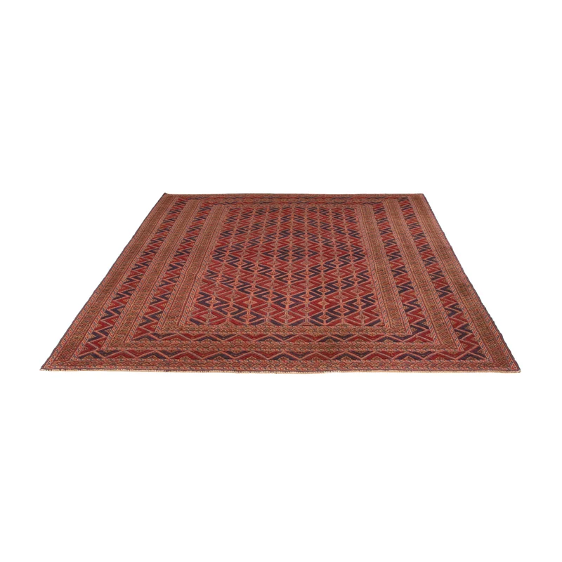 Kelim Afghan Teppich 203x264cm - rot