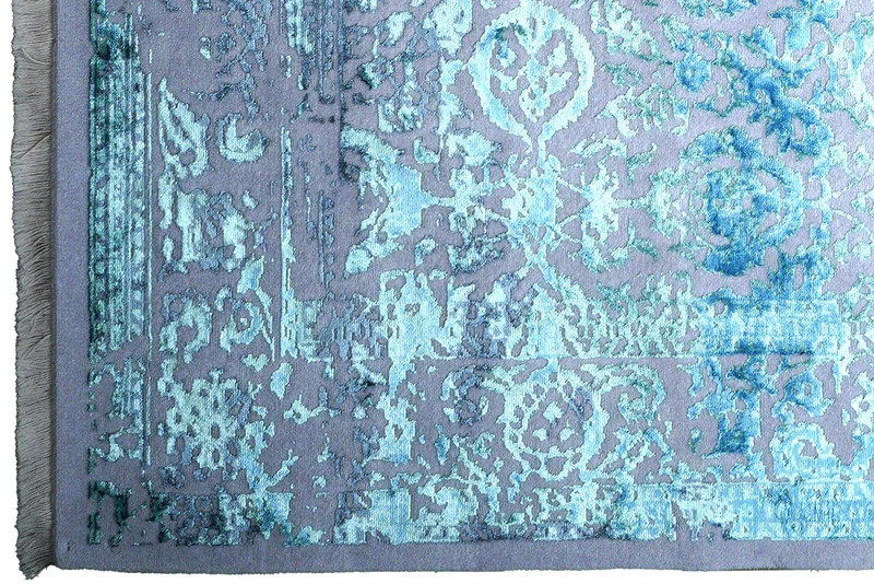 Paradayda · Handgeknüpft – Blau, 237x175 cm