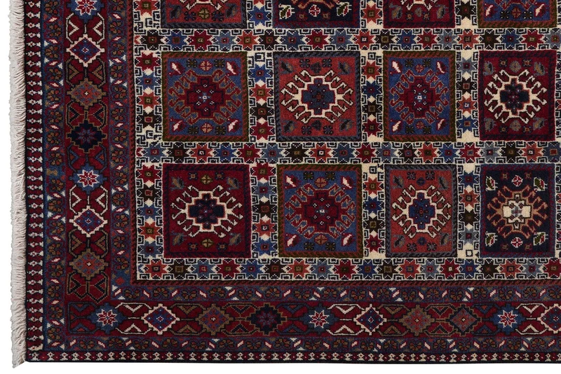 Yalameh · Handgeknüpft – Bunt, 197x156 cm
