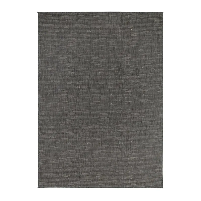 In-& Outdoor Teppich - Malta Melange Schwarz