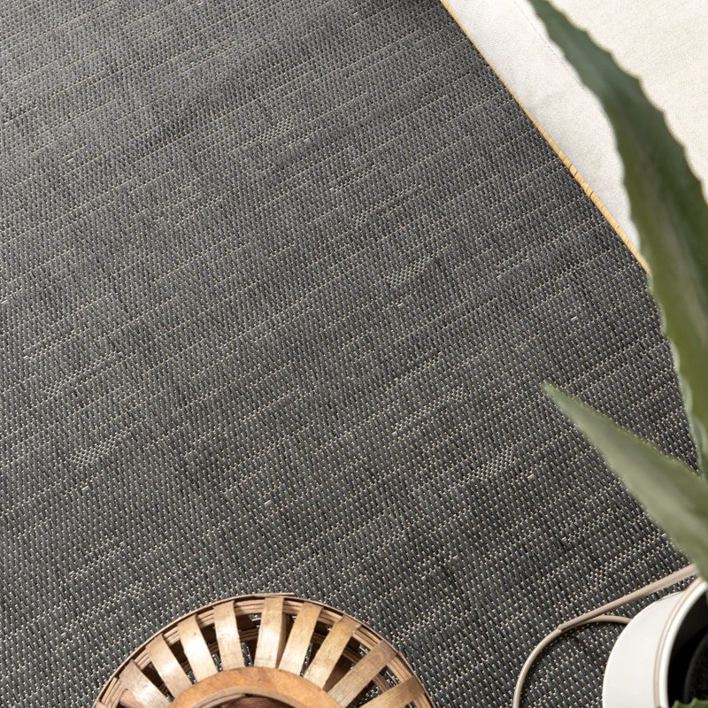 In-& Outdoor Teppich - Malta Melange Schwarz