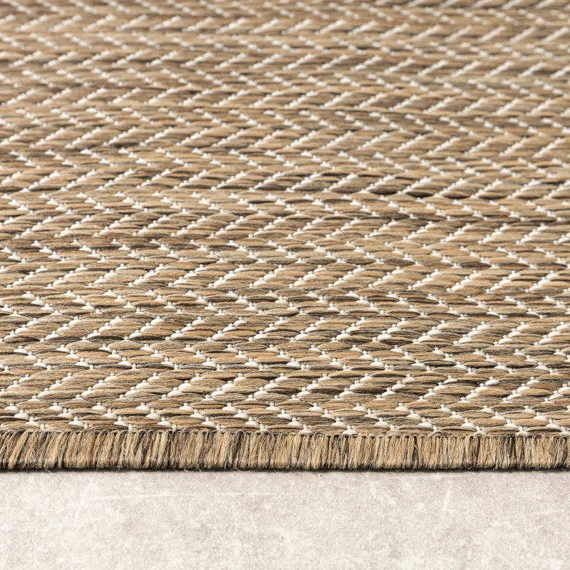 In-& Outdoor Teppich - Malta Arrow Natur