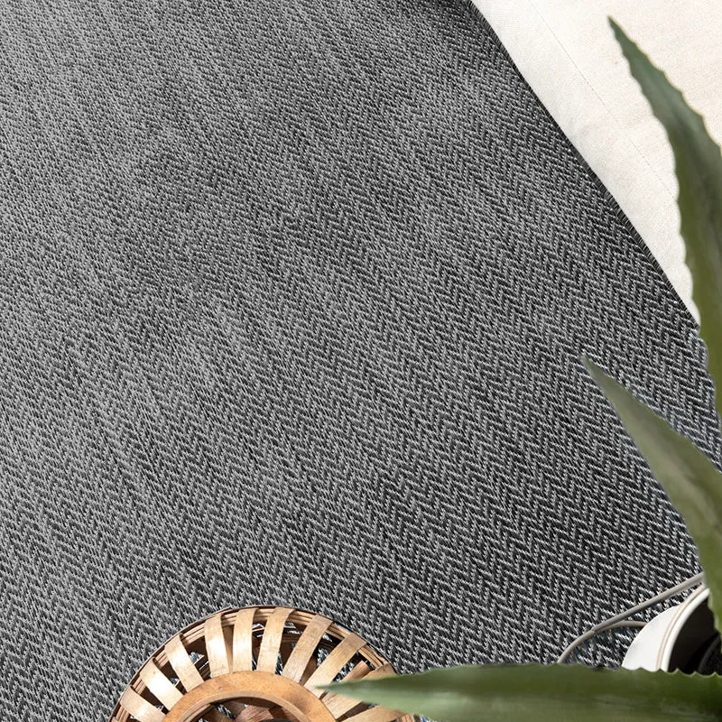 In-& Outdoor Teppich - Malta Arrow Schwarz