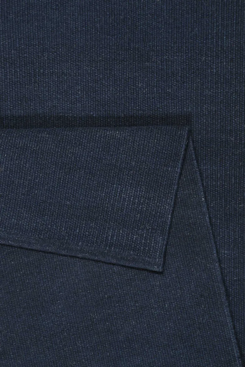 Esprit Kelim Teppich Dunkelblau aus Wolle "Maya 2.0"