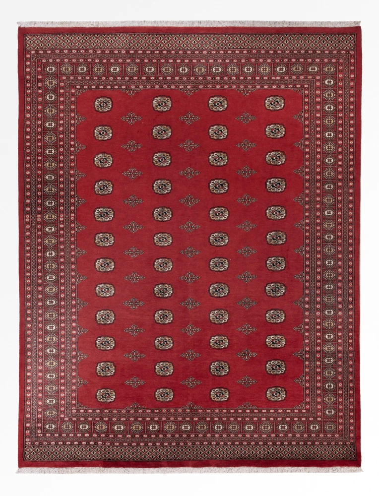 Pakistan Teppich 251x331cm - Orientteppich - rot