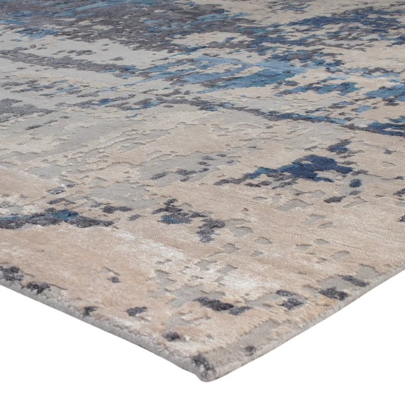 Designer Teppich 205x298cm - blau