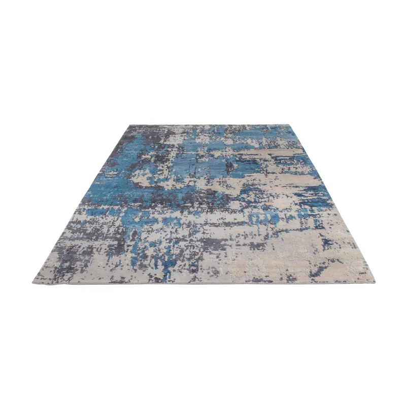 Designer Teppich 205x298cm - blau