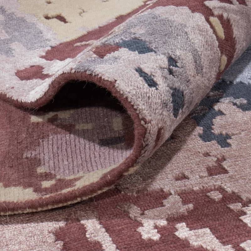 Designer Teppich 204x300cm - mehrfarbig
