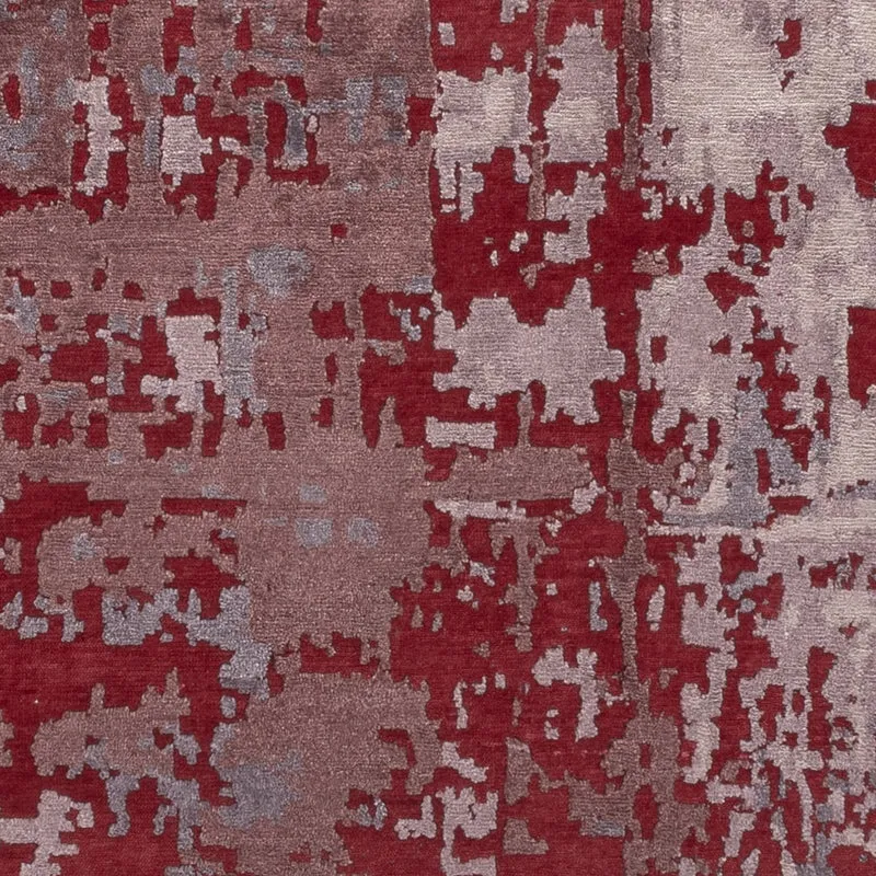 Designer Teppich 203x300cm - rot