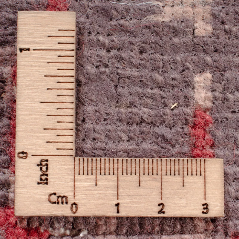 Designer Teppich 203x300cm - rot