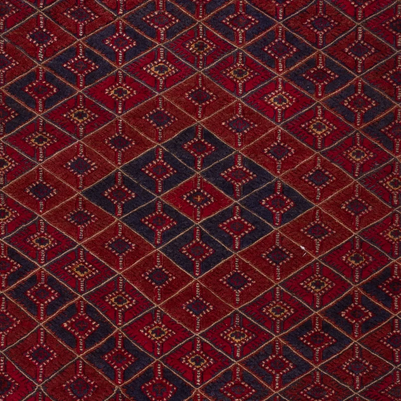Kelim Afghan Teppich 200x314cm - rot