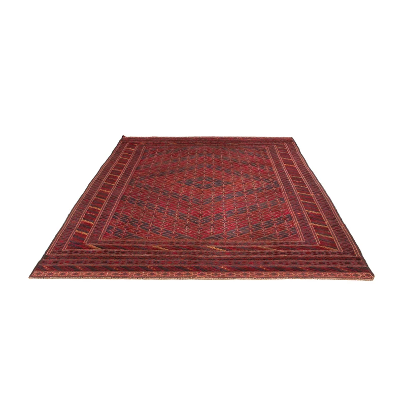 Kelim Afghan Teppich 200x314cm - rot
