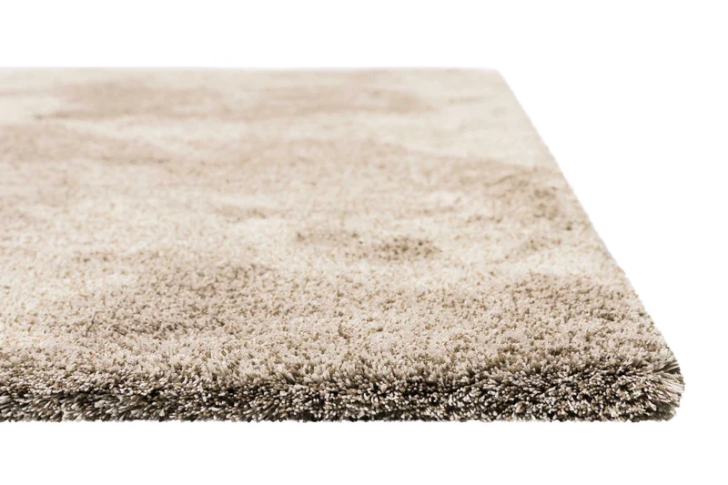Teppich Beige Sand Hochflor "Sienna" Homie Living