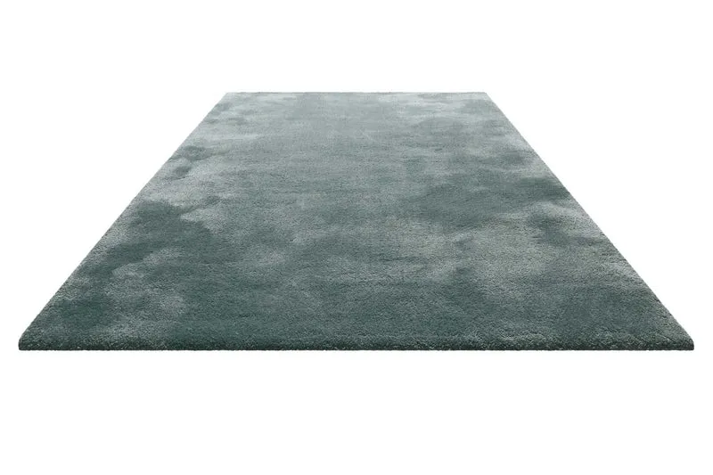 Teppich Grün Grau Hochflor "Pisa" Homie Living