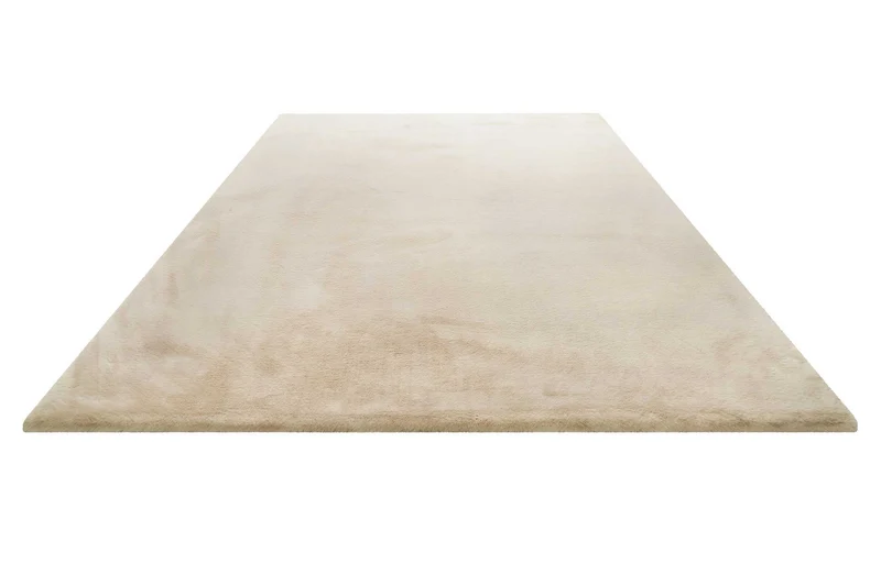 Kunstfell Teppich Creme Beige kuschelig & flauschig "Vita" Homie Living