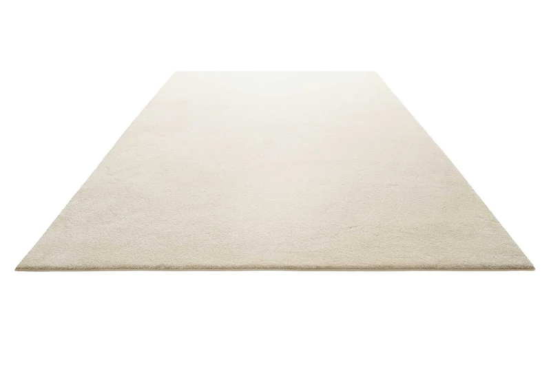 Teppich Beige Creme Kurzflor weich & soft "Venice" Homie Living