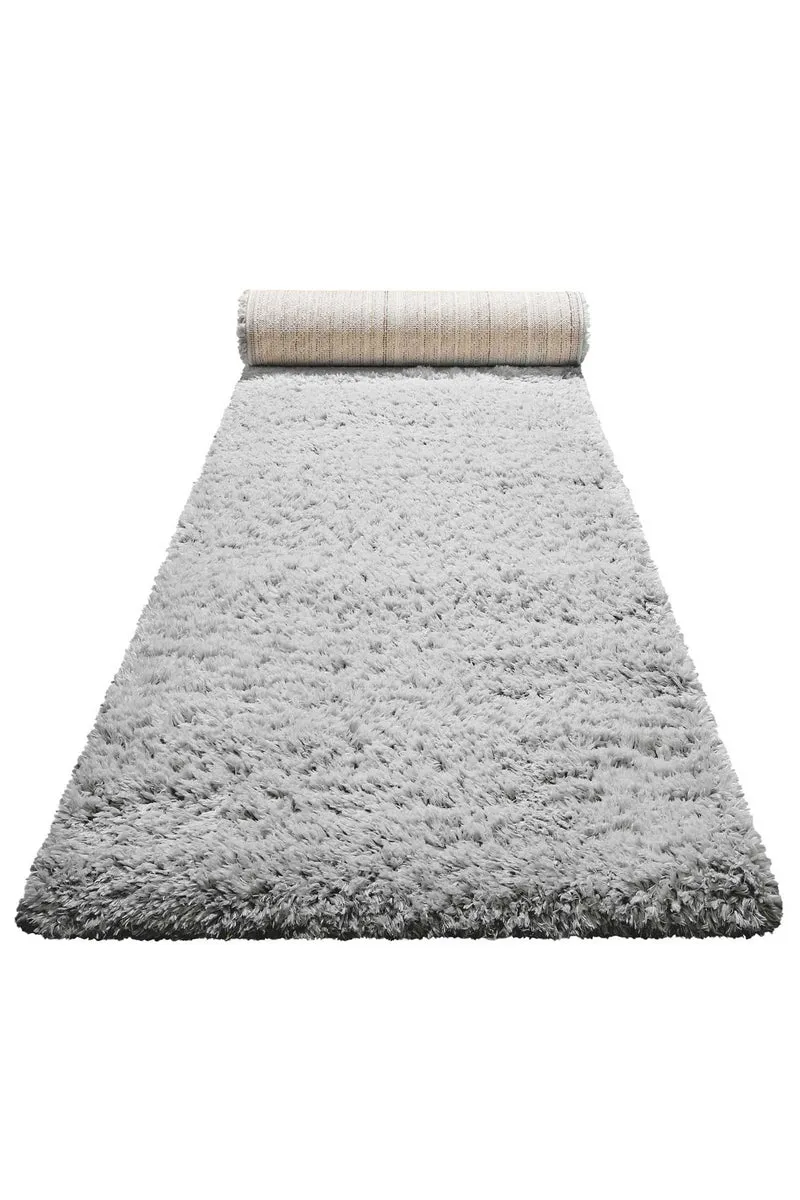 Teppich Grau Silber soft & weich "Matteo" Homie Living