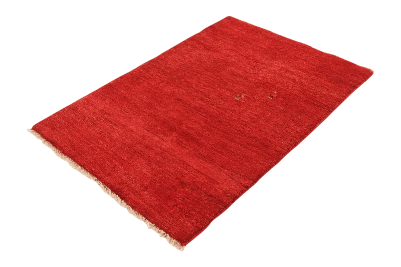 Gabbeh · Handgeknüpft – Rot, 128x82 cm