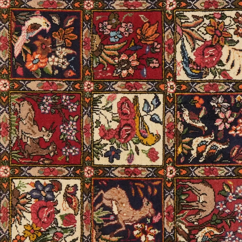 Bakhtiar · Handgeknüpft – Bunt, 146x108 cm
