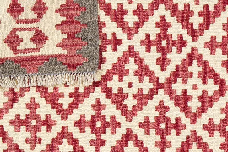 Kelim Gashgai · Handgewebt – Beige, 147x103 cm