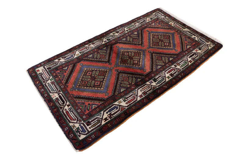 Perserteppich - Nomadic - 78 x 135 cm - mehrfarbig