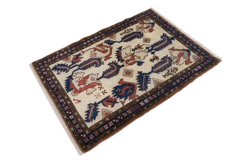 Perserteppich - Täbriz - 80 x 115 cm - mehrfarbig