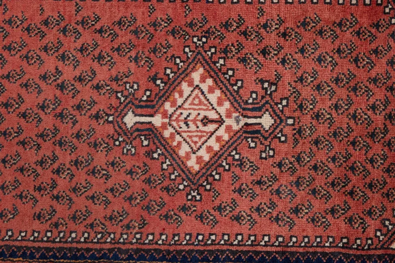 Perserteppich - Mir - 77 x 128 cm - rot