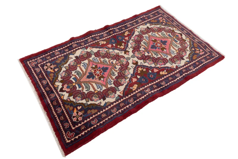 Perserteppich - Nomadic - 75 x 135 cm - mehrfarbig
