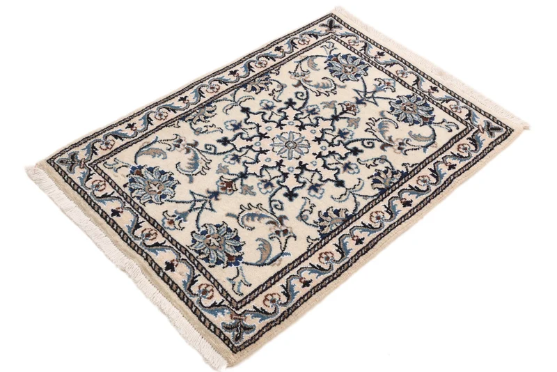 Perserteppich - Nain - 61 x 92 cm - creme