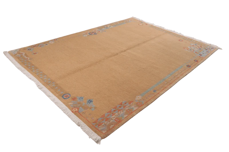 Nepal · Handgeknüpft – Beige, 244x173 cm