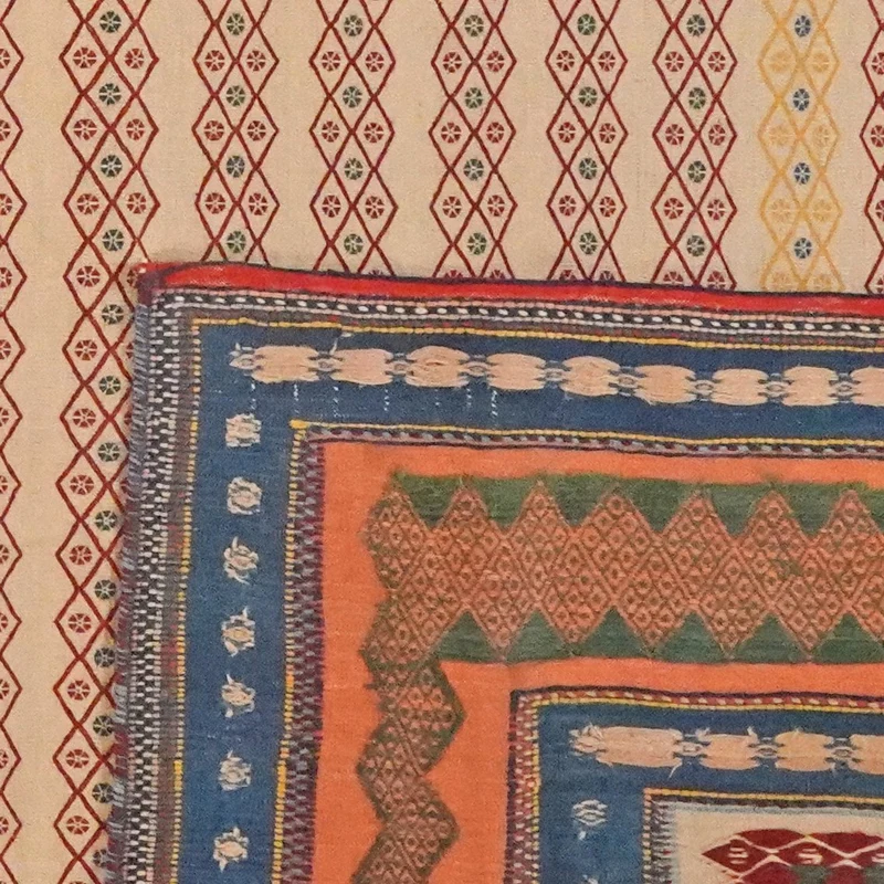 Sumak Afshar · Handgewebt – Beige, 307x250 cm