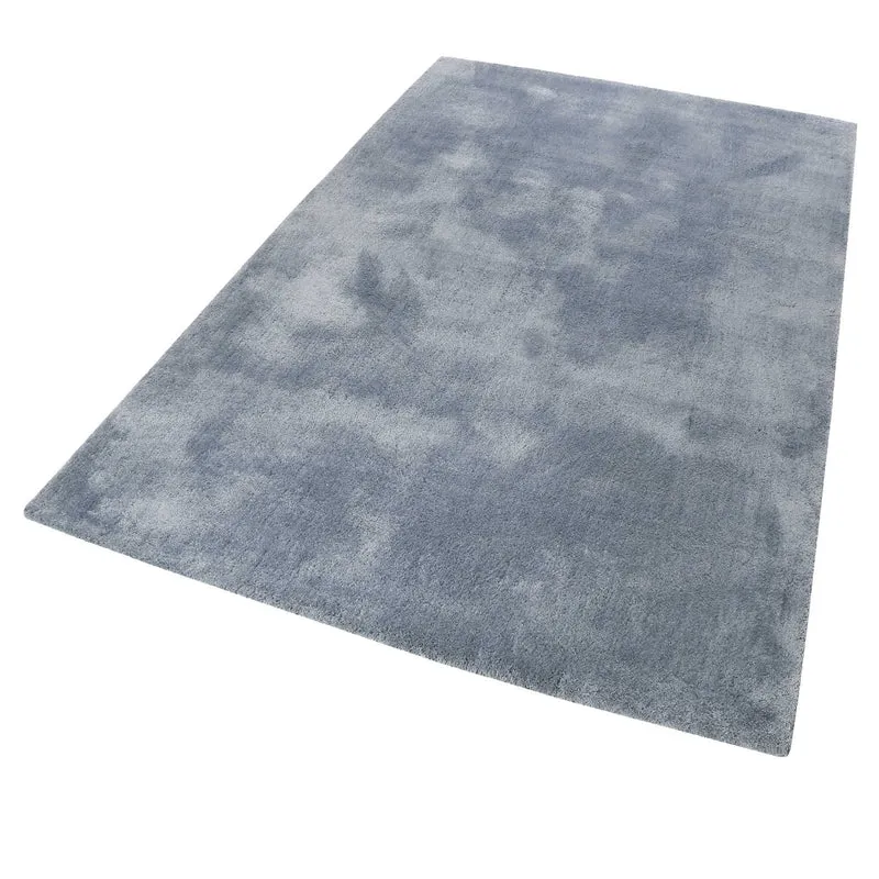 Esprit Teppich Blau Grau Hochflor "Relaxx"
