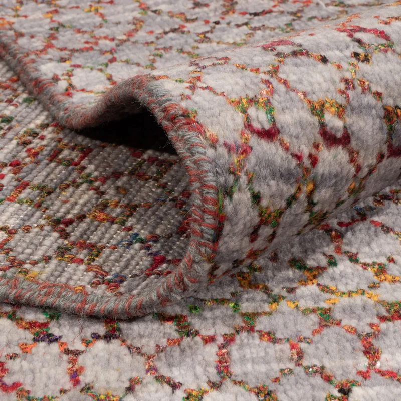 Designer Teppich 274x365cm - lila