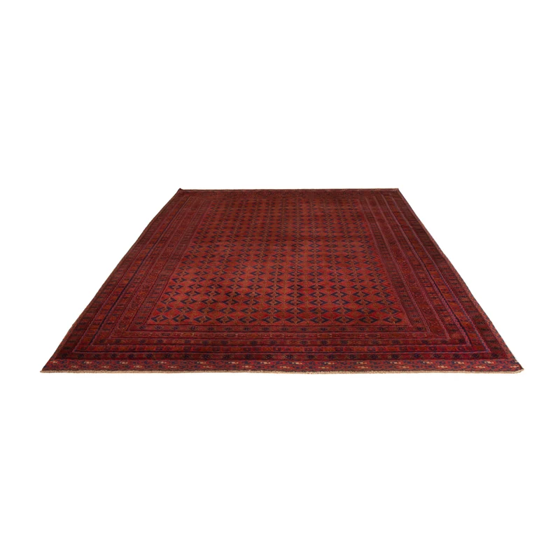Kelim Afghan Teppich 210x295cm - rot
