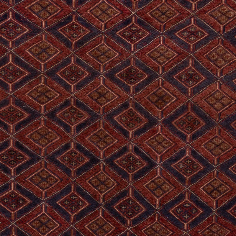 Kelim Afghan Teppich 205x300cm - rot