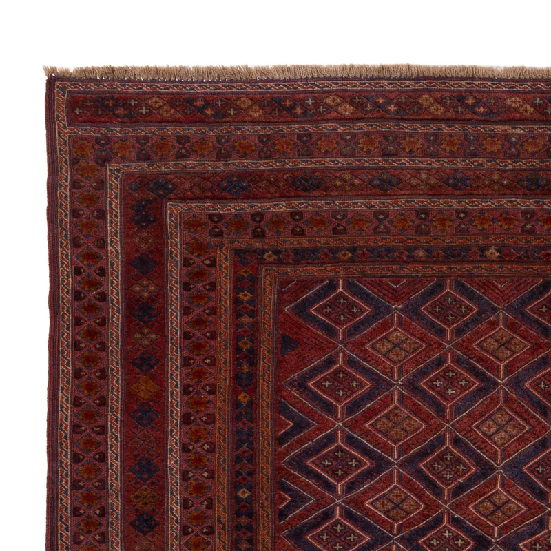 Kelim Afghan Teppich 205x300cm - rot