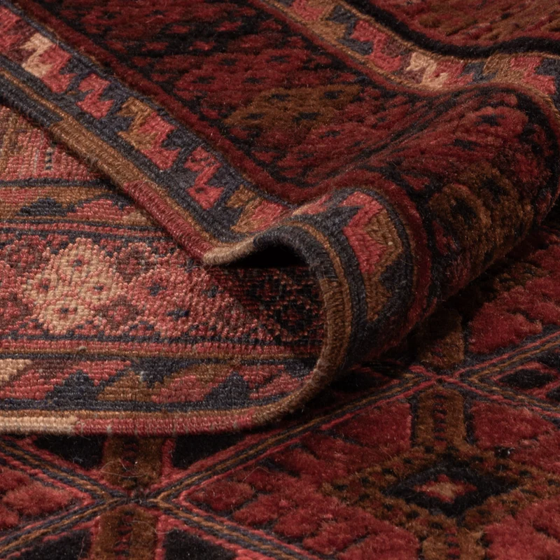 Kelim Afghan Teppich 205x293cm - rot