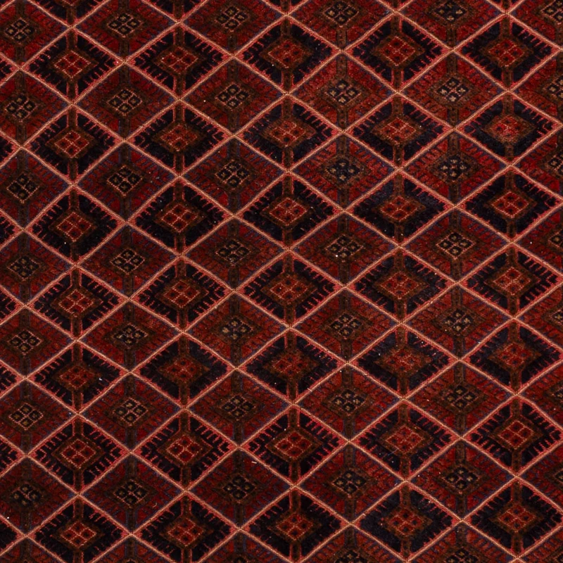Kelim Afghan Teppich 210x286cm - rot