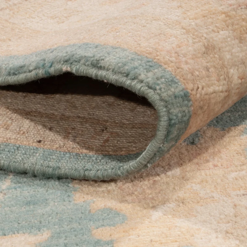 Ziegler Teppich - 173 x 243 cm - hellblau